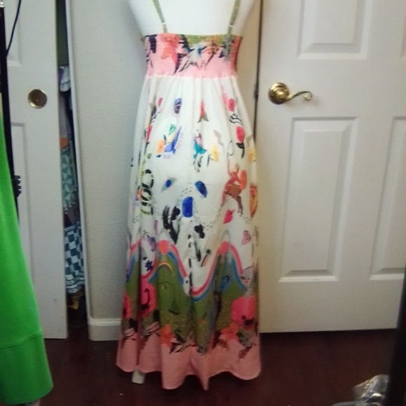 Colorful Abstract Print Dress - Picture 6 of 8